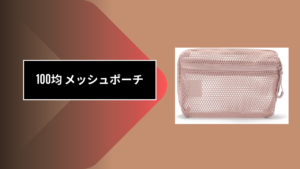 100均 メッシュポーチ