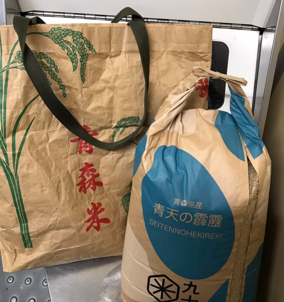 お米収納袋