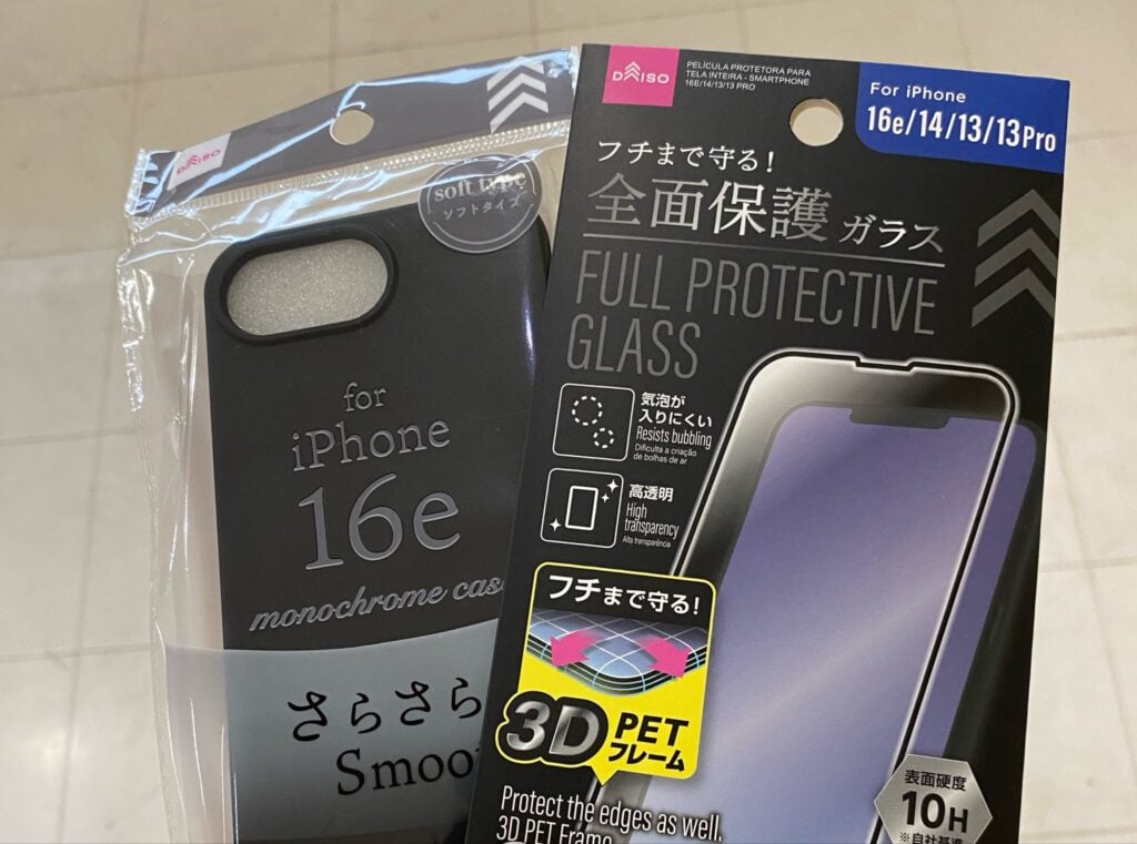 クリアiPhone16eケース