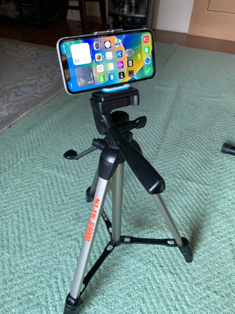 セリア スマホ三脚
